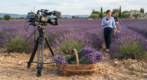 Reportage télévisé sur l'EARL La Violette